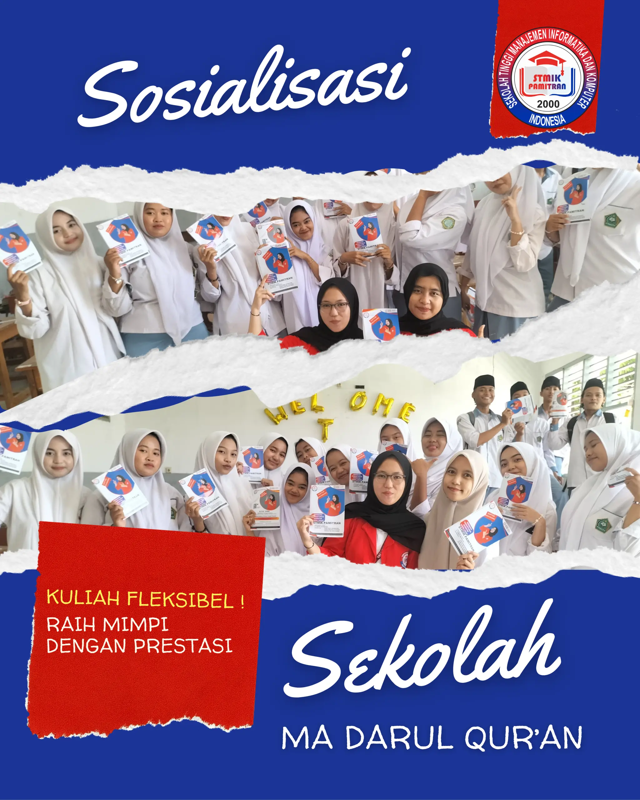 Sosialisasi STMIK Pamitran ke MA Darul Qur’an
